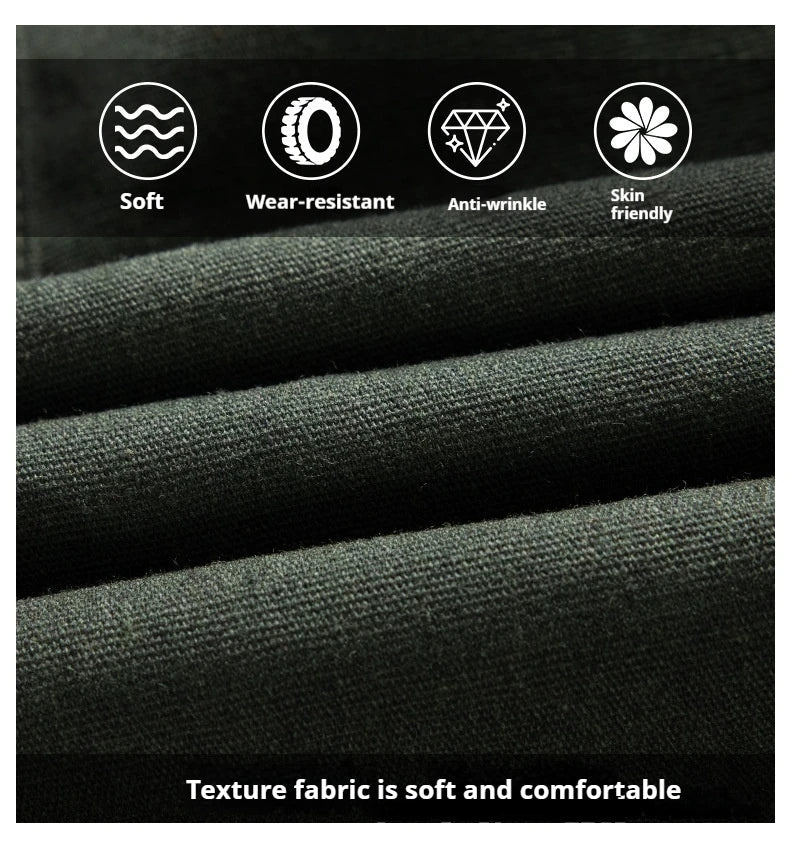 Spring and Autumn Men's Wear Resistant Crotch Work Pants Straight Leg Labor Protection Pants Factory Workshop Camouflage Pants