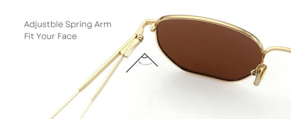 Trendy Polarized Prescription Sunglasses Hexagonal Progressive Sun Glasses For Men Women UV400 Protection Shades