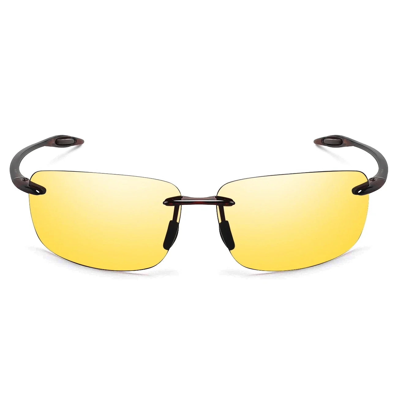 Sports Sunglasses for Men Women Tr90 Rimless Frame for Running Fishing Golf Driving MJ8009