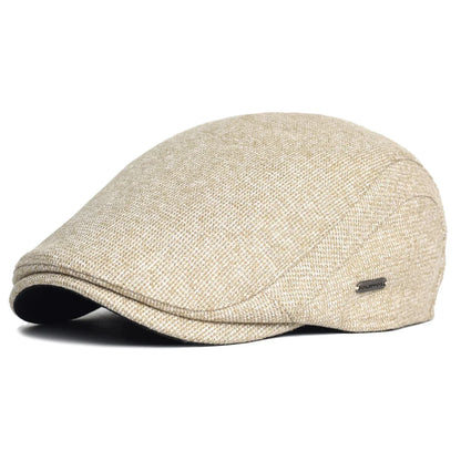 Autumn Winter Thick Warm Newsboy Caps Men Women Soft Beret Hat Casual Fashion Detective Hats Retro Driver Flat Caps