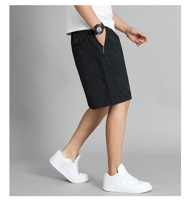 New Shorts Men's Summer Thin Section Casual Quick Dry Five-Minute Pants Loose Large Size Sports Pants