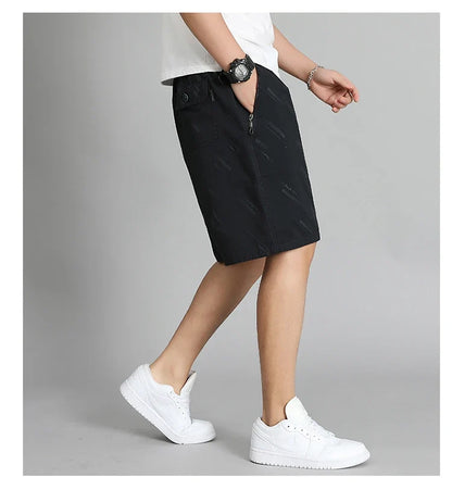 New Shorts Men's Summer Thin Section Casual Quick Dry Five-Minute Pants Loose Large Size Sports Pants