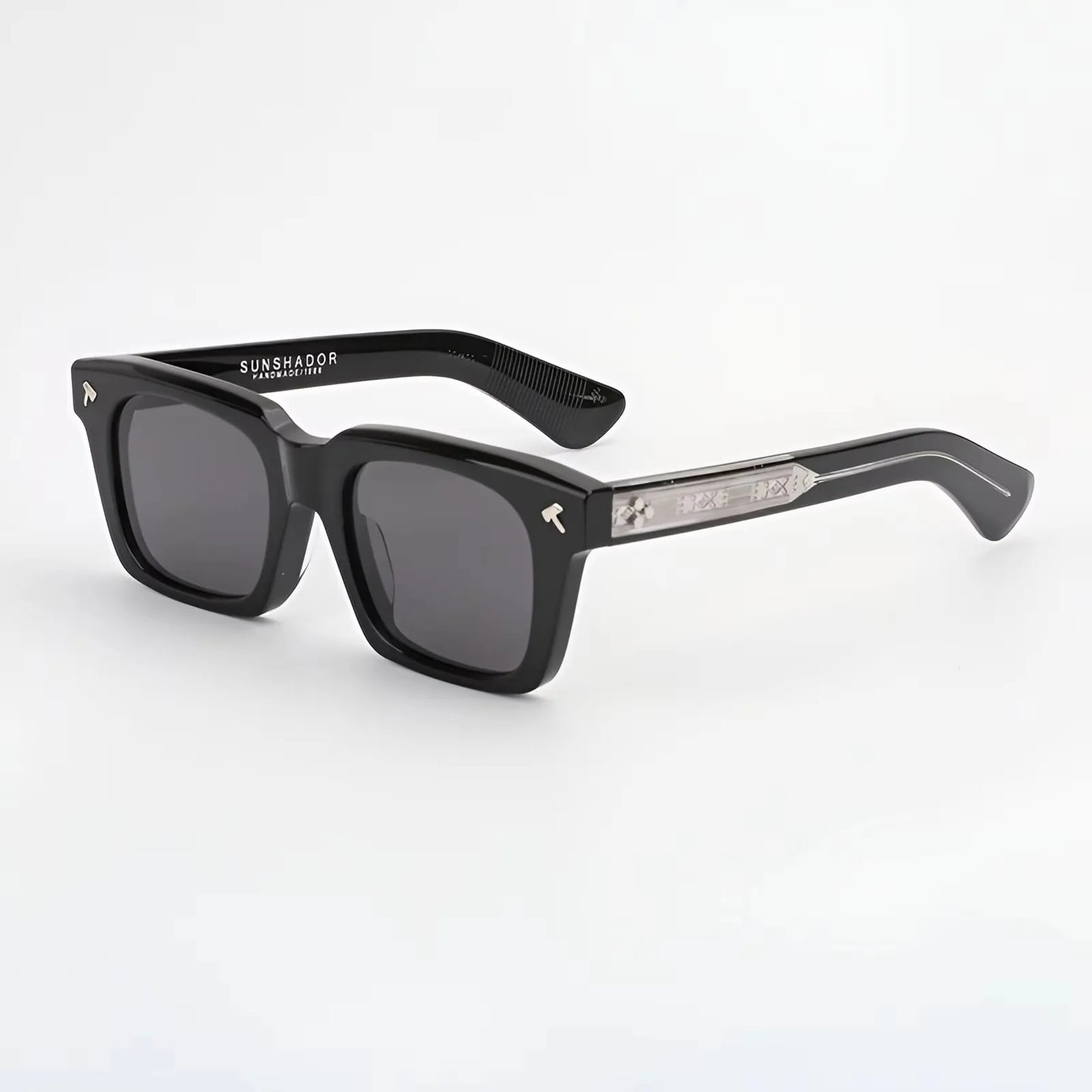 Top Quality Luxury Square Acetate Men Sunglasses Women Classic Sunglasses Outdoor UV400 Protection Custom Prescription Lenses