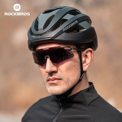 Photochromic Glasses MTB Road Bike Cycling Sunglasses UV400 Protection Outdoor Riding Sports Bicycle Goggles Eyewear