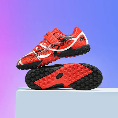 New Men Kids Professional Soccer Shoes Grass Boys Ultralight Football Boots Match Training Shoes Cleats Non-Slip Drop Shipping