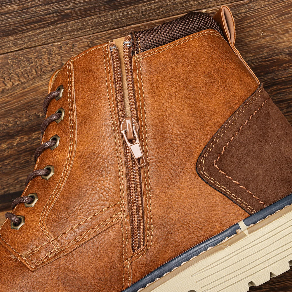 Comfortable Non-Slip Men's Boots New Spring Men Ankle Boots