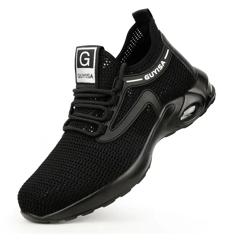 35-50 Air Cushion Working Shoes For Men Anti-Smashing Steel Toe Puncture Proof Construction Safety Shoes Sneakers Male Footwear