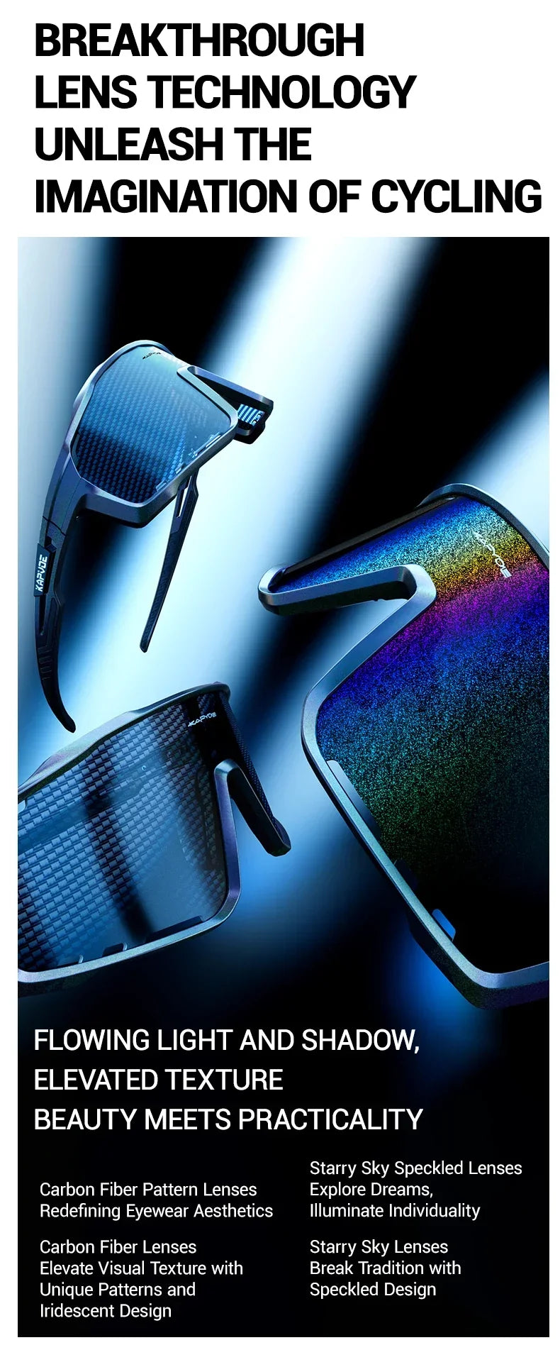 Fashion Sunglasses for Men Cool Cycling Glasses MTB Riding Skating  UV400 Fishing Goggles Man Woman Bike Bicycle Eyewear