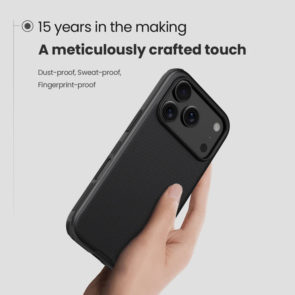 For iPhone 17 Pro Max Case NILLKIN Frosted Shield Pro TPU PC Hard Cover For iPhone17 Air