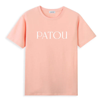 2024 Hot Sales Japan Style Cotton O-Neck Fashion Letter Printed Tees Summer Harajuku Women Loose Short Sleeve T-shirt