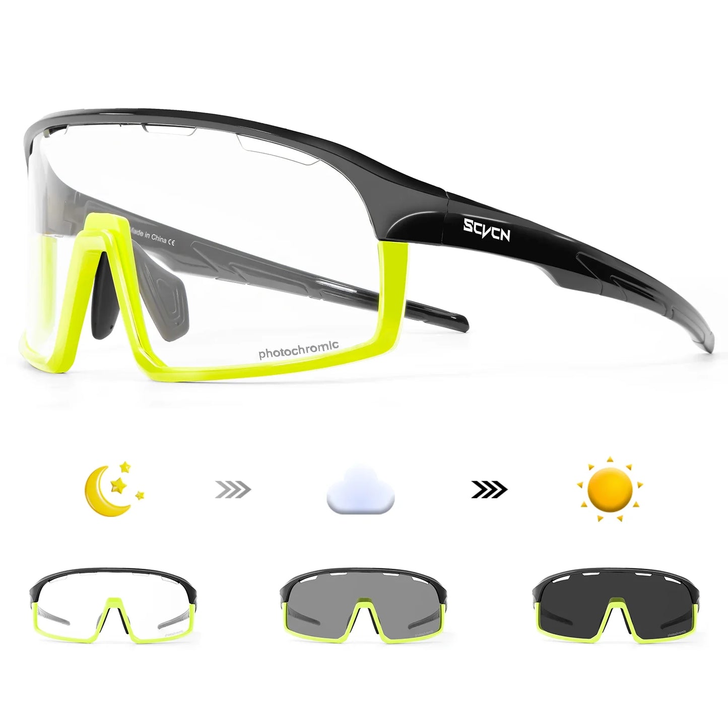 Cycling Glasses Outdoor Bicycle Sunglasses for Men UV400 Sports Running Glasses Women MTB Cycling Sunglasses UV400 Hiking