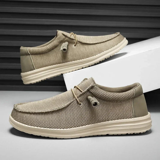 Canvas Shoes Men Casual Slip on Shoes Alpargatas Hombre Moccasins Mocassin Homme Lightweight Breathable Plus Big Size 50