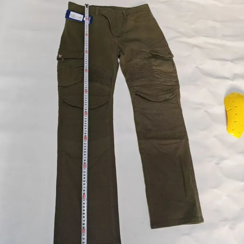 Motorcycle Jeans Pantalones Motocicleta Hombre Featherbed Jeans Standard Version Car Ride Trousers Pant Summer Riding