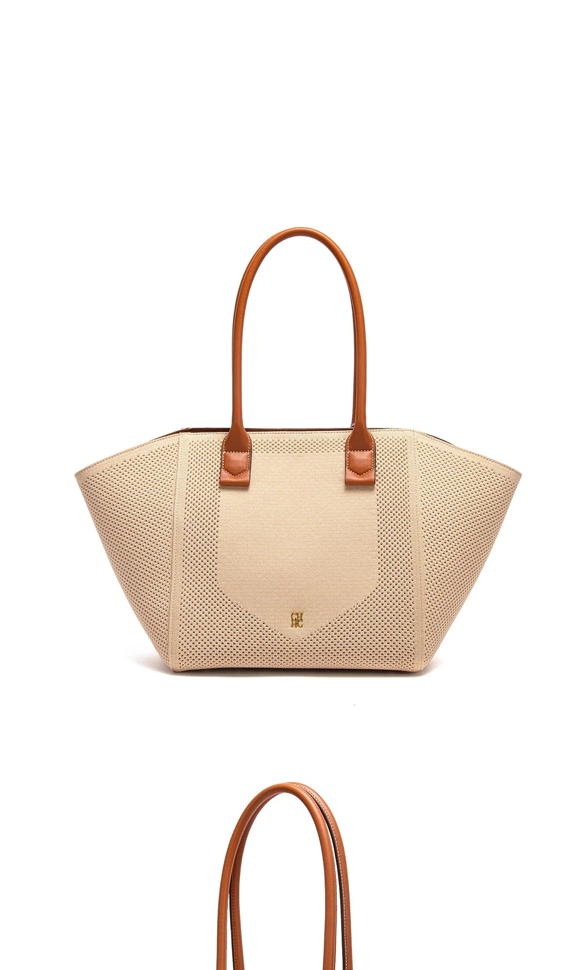 Women's Outdoor Storage Women's Tote Bag Summer New Fabric Hollow Design Large Capacity Beach Bag