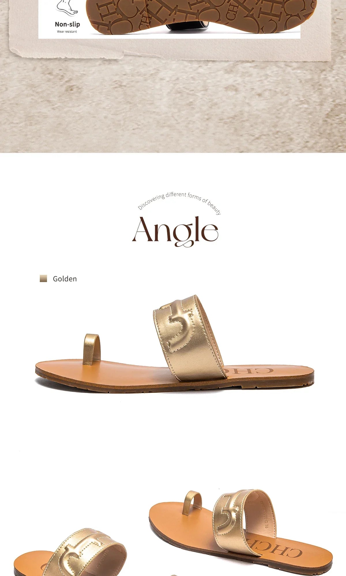 Women's Sandals New Simple Casual Flat Shoes Woman Beach Shoes