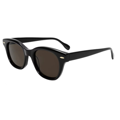 Transparent Grey Acetate Sunglasses Vintage Rivet UV400 Non Polarized Lens High Quality Unisex Sun Glasses