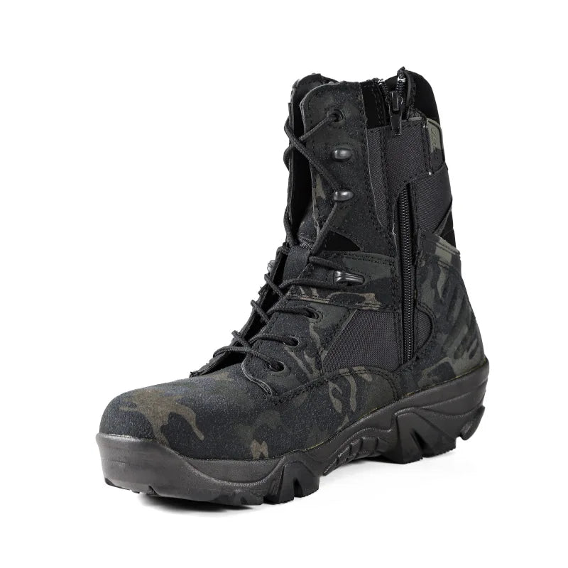 Men's Boots 2026 New Combat Shoes For Men Outdoor Sport Climb Mountains Cross Country Men Sneakers sapatos masculinos