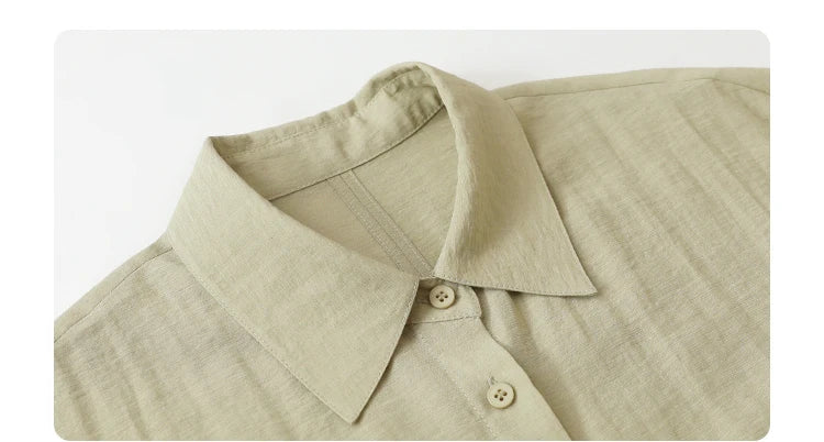 Women Long Sleeve Shirts Solid Loose Casual New Style Design Back Hollow Out Shirt Female Blouse Spring Summer 2026