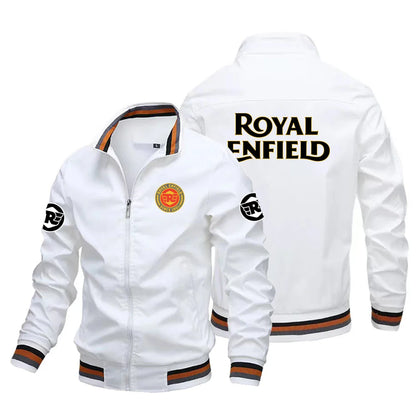 New Retro style Royal Enfield Motorcycle Jacket Men's Clothing tops Racing Jacket Windbreaker Outdoor Sports Bicycle Jacket