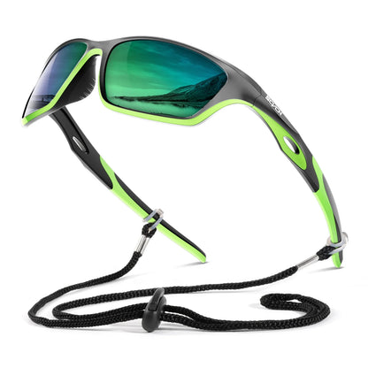 Polarized Fishing Sunglasses Sports Sunglasses for Men and Women Cycling Glasses Mountain Bicycle Riding Goggle Bike UV400