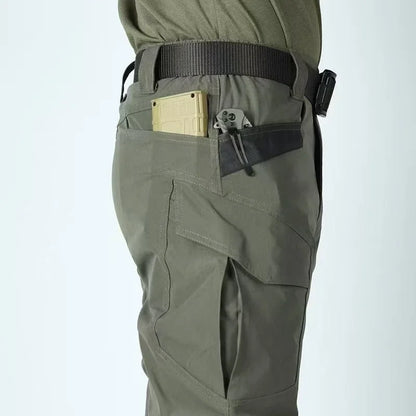 Cargo Pants Outdoor Multi-pocket Tactical Pants Ripstop Waterproof Trousers Male Wear-resistant Training Fishing Workwear Pant