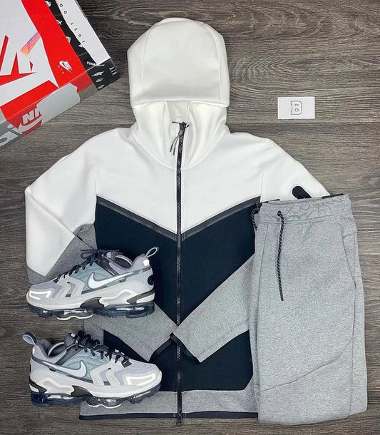 2025 men's new jogging suit, sweater, hoodie, jacket, sweatpants, 2-piece suit, men's fashion casual autumn and winter jacket.