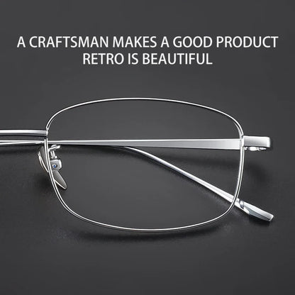 Ultra-light Women's Small Frame Geometric Design Men's Anti-blue Light Glasses Can Be Customized Prescription 8027