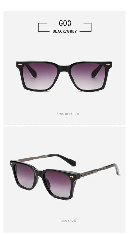 Fashion Sunglasses Women 2025 Vintage Square Sunglass Men Retro Glasses Dropshipping Gafas De Sol Hombre Lunette Soleil Femme