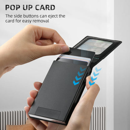For iPhone 17 Air/16/15/14/12/13 Promax Plus all-inclusive TPU magnetic card holder for inserting leather mobile phone cases