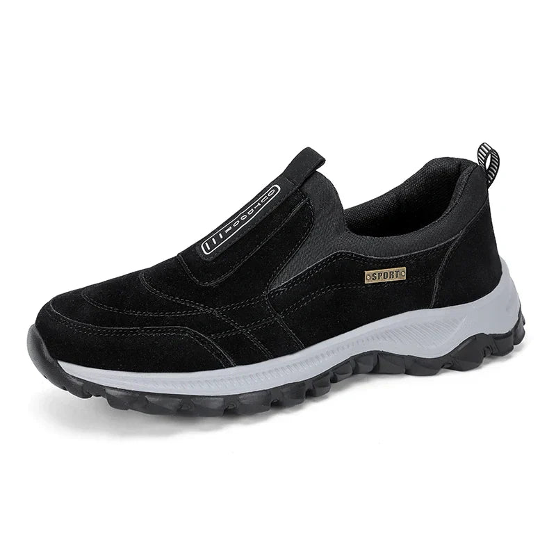 Outdoor Comprehensive Training Shoes Casual Men's Shoes Breathable Suede Leather Shoes Non-slip Walking Shoes Sports Shoes