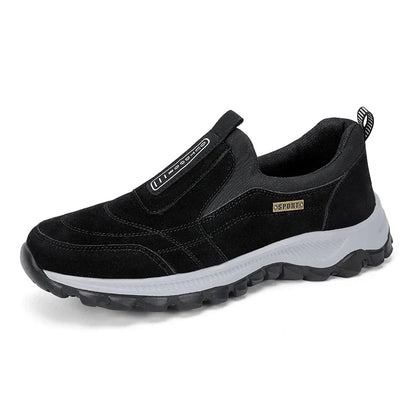 Outdoor Comprehensive Training Shoes Casual Men's Shoes Breathable Suede Leather Shoes Non-slip Walking Shoes Sports Shoes