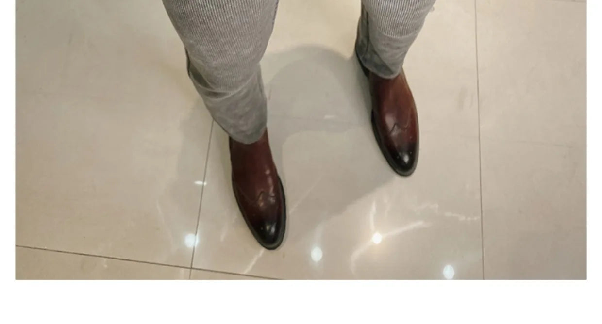 2025 Winter Men Suit Pants Woolen Thicken Keep Warm Formal Trousers Pantalones Hombre Solid Casual Slim Fit Pants Men Clothing