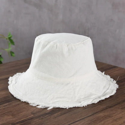 Wholesale New Bob Summer Bucket Hats Reversible Men Ladies Cotton Outdoor Sports Pull Up Fashion Panama Sun Hat Gift Wine Party