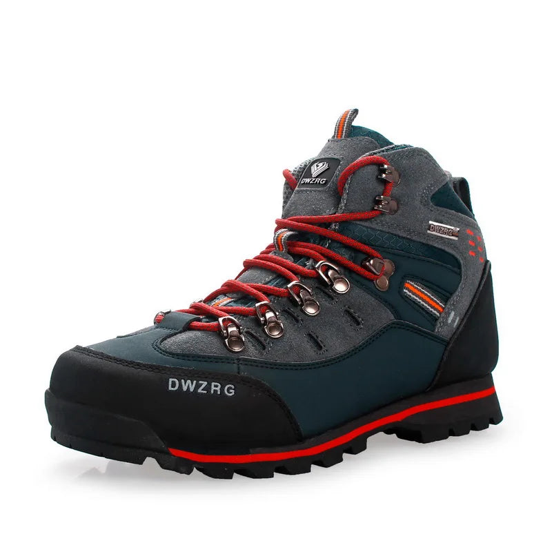 2026 Men Outdoor Ankle Boots Waterproof Sports Shoes Mountain Climbing Classic Footwear Leather Sneakers Hiking Boots Fashion