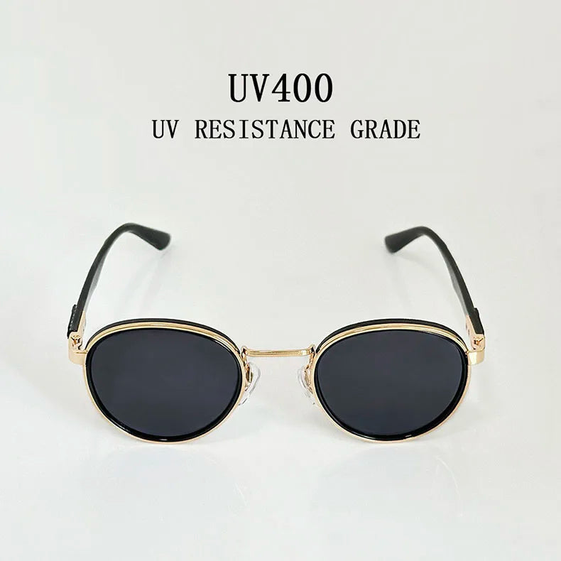 Fashion Oval Sunglasses For Men Luxury Retro Glasses Vintage Sunglasses Women Trendy And Fashionable Gafas De Sol Hombre Okulary