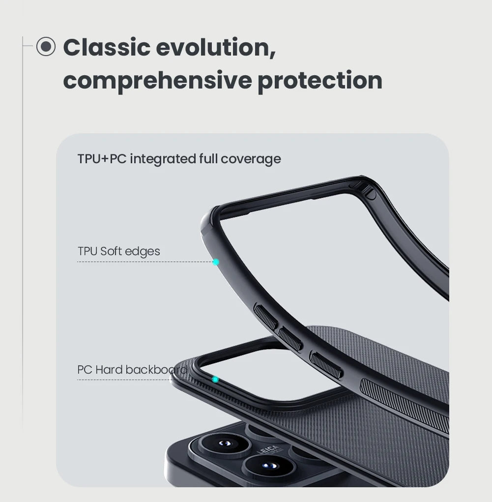 جراب مغناطيسي Nillkin Super Frosted Shield Pro Magsafe بحواف ناعمة رفيع للغاية لهاتف Xiaomi Mi 17 5G