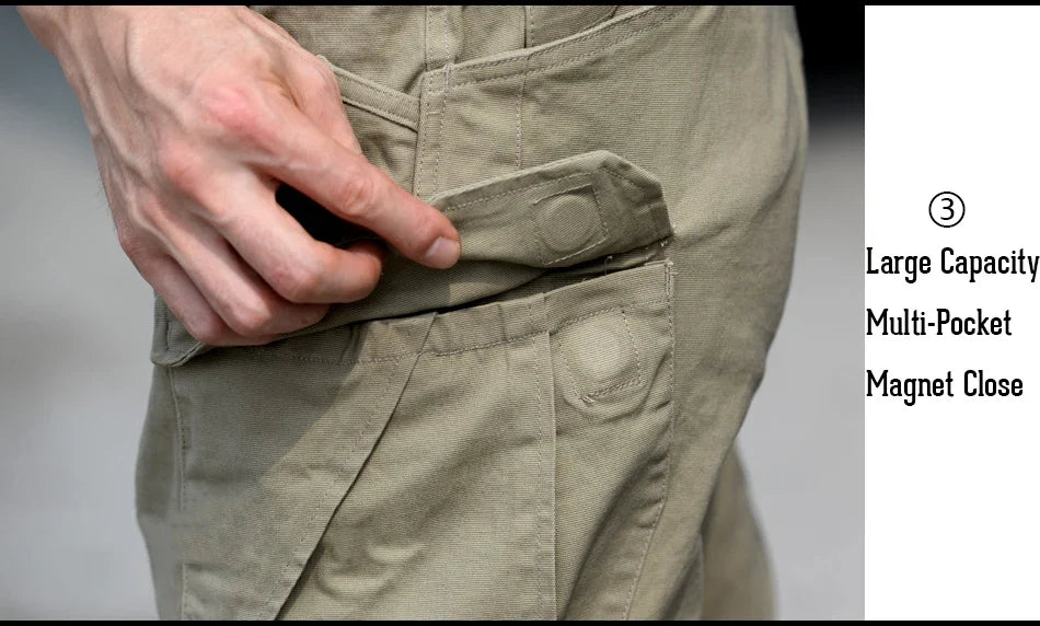 M3 Waterproof Tactical Hunting Pants Men  Special  Hiking Cargo Pants Multi Pocket Rip-stop Cotton Trousers