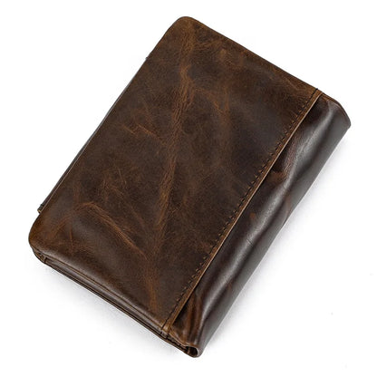 Portefeuille de luxe de marque de créateur pour homme, porte-cartes en cuir véritable souple, petit porte-monnaie pour pièces de monnaie et cartes de crédit, portefeuilles masculins à glisser dans les poches.