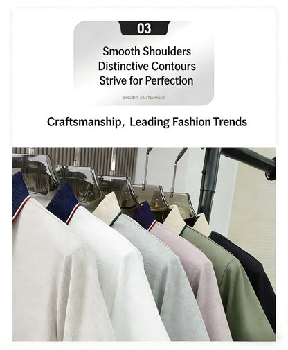 Luxury fashion brand summer designer new exquisite embroidered polo shirt personalized men's comfortable breathable short sleeve
