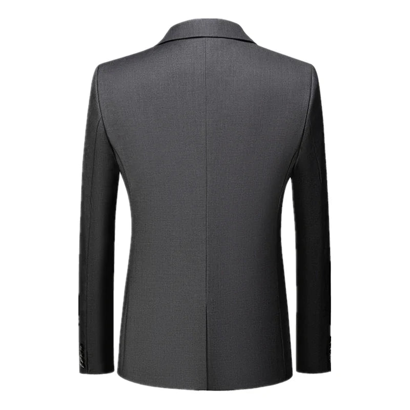2026 New Men's Green Suit Jacket, Two Button V-Neck Coat, Wedding Party Formal Dress Tops Blue Red Yellow Green Blazers
