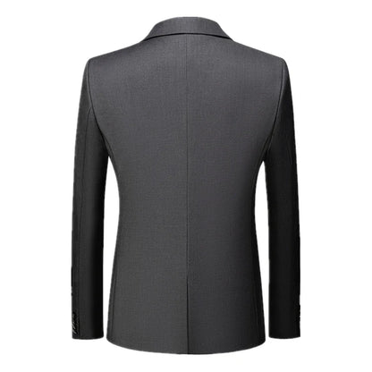 2026 New Men's Green Suit Jacket, Two Button V-Neck Coat, Wedding Party Formal Dress Tops Blue Red Yellow Green Blazers