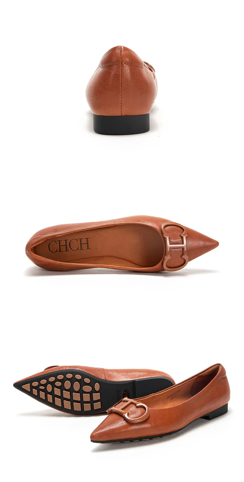 Women's Flats Simple Solid Coloured Classic Fashionable Style Pointed Toe Suitable for Business Office Comfortable For Girls