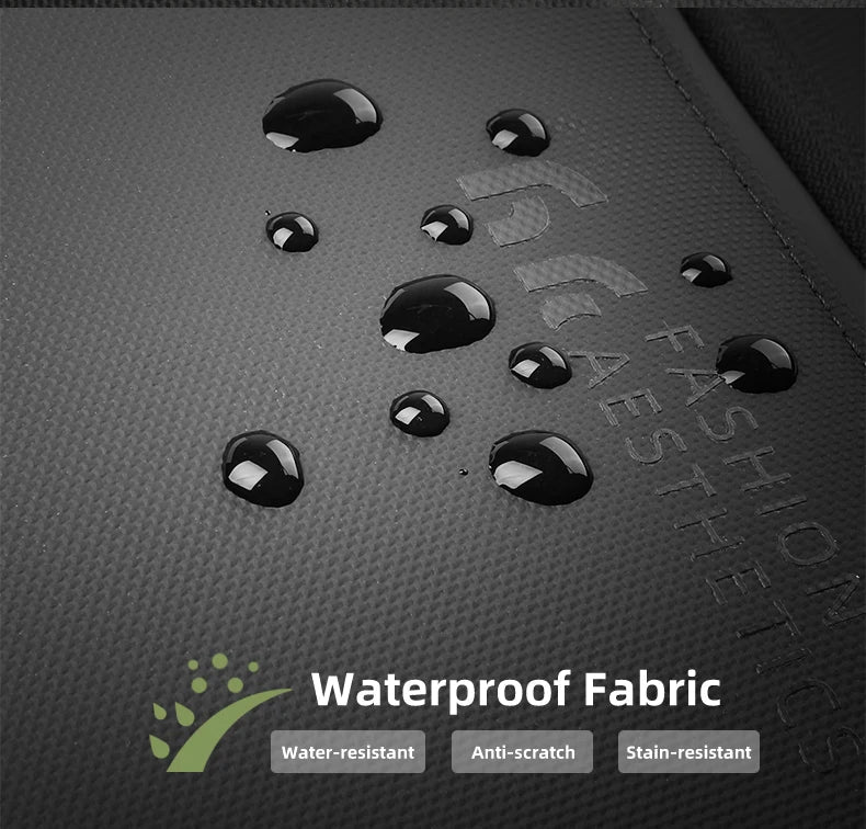 Men's Designer Laptop Bag Waterproof School Bags for College Boys Male Business Sports Travel Backpack Men With USB Charging