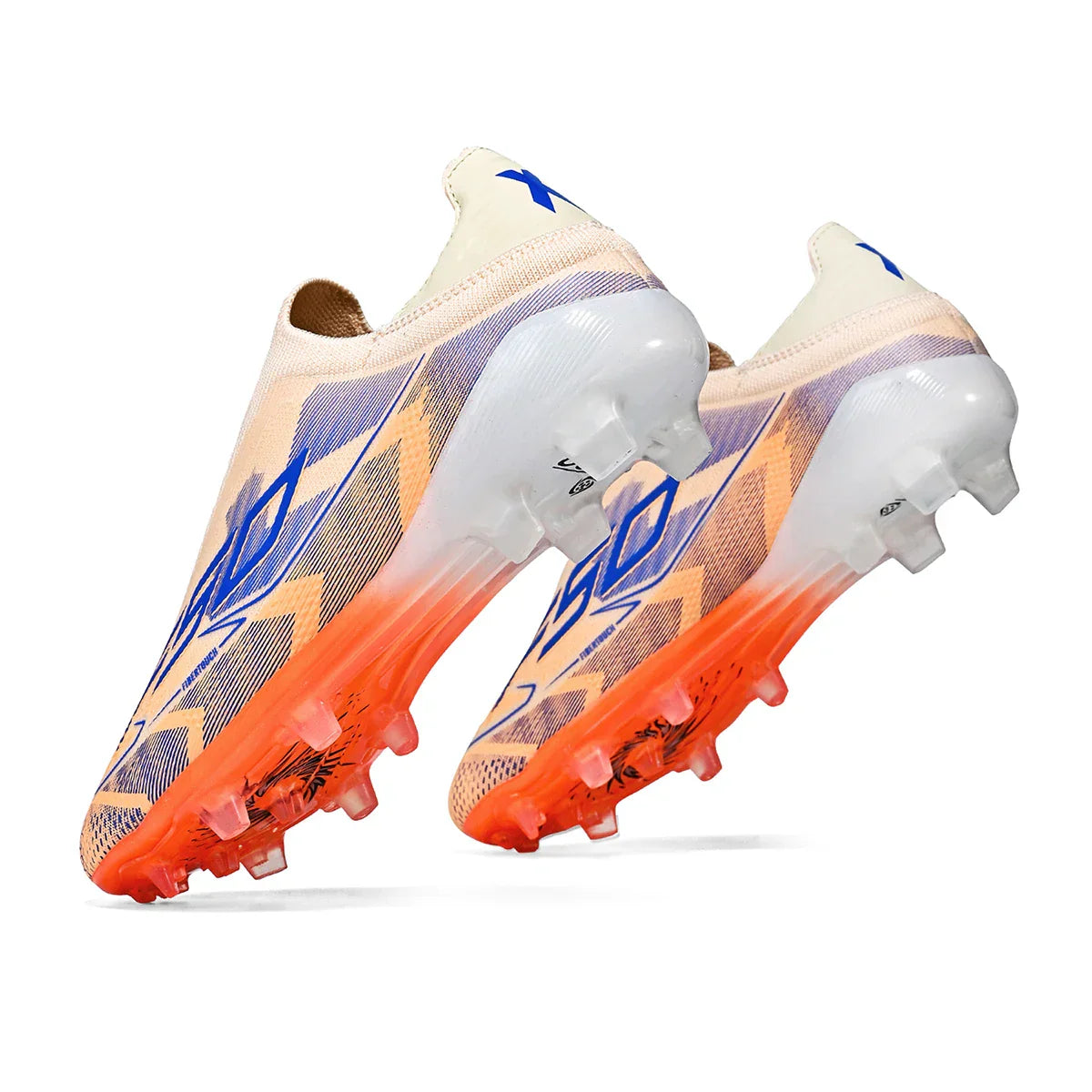 Lightweight AG/FG Long Nail Soccer Shoes，PU Fabric Stitching Upper，TPU Wear-resistant Sole，Quality Reliable for Youth Men Women