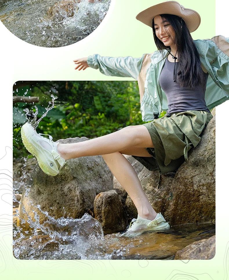 Summer Outdoor Water Shoes for Men And Women Breathable Non-slip Thick Sole Cushioned Speed Interference Casual Shoes