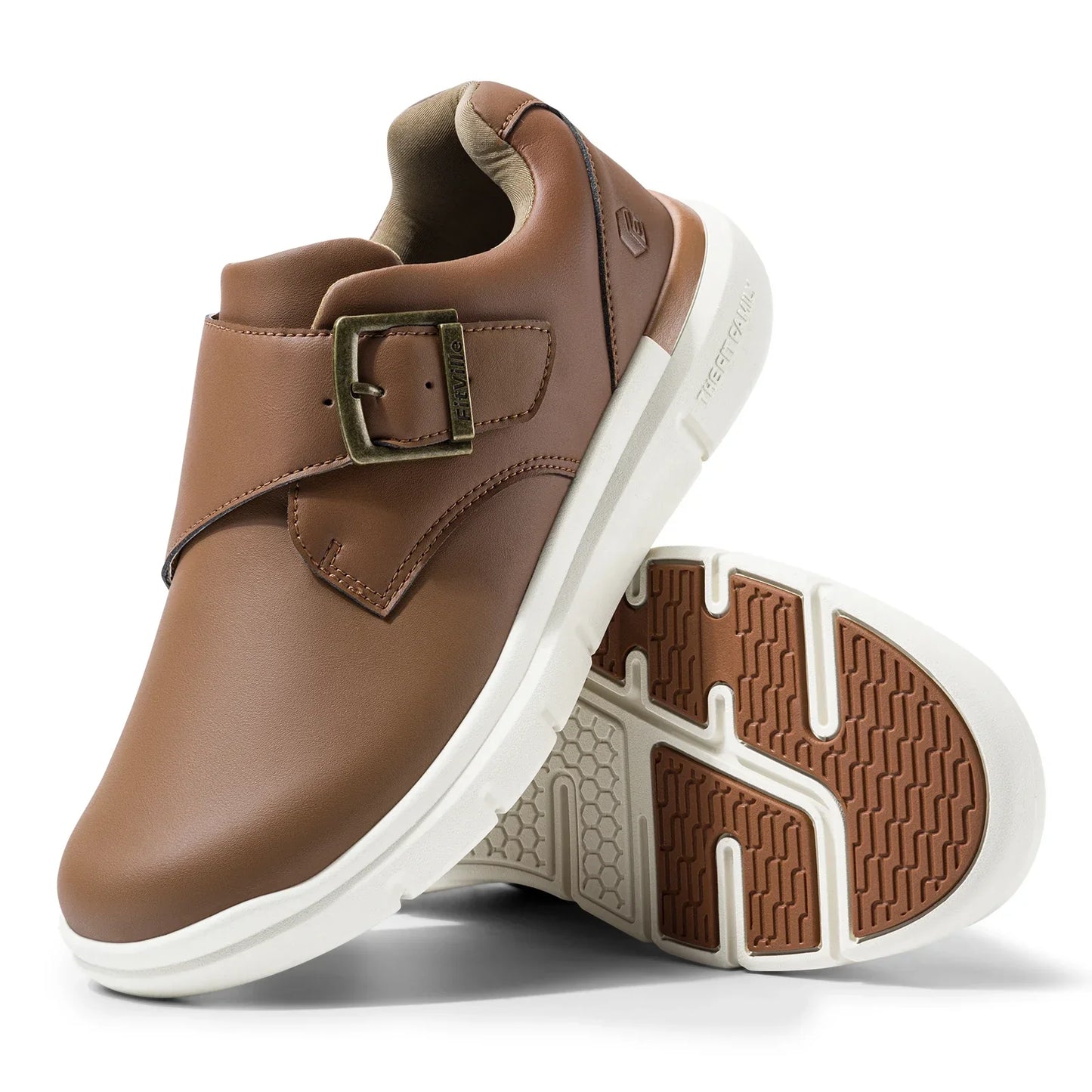 Men's Leather Shoes Wide Shoes for Swollen Feet Men's Diabetic Walking Shoes for Outdoor Business Walking Shoe