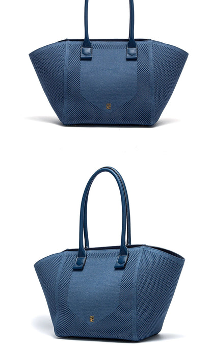Women's Outdoor Storage Women's Tote Bag Summer New Fabric Hollow Design Large Capacity Beach Bag