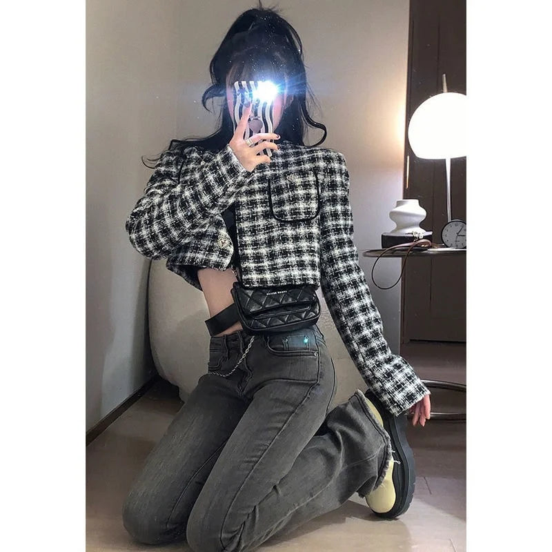 Low Waist Denim Jeans Pants for Women Skinny Wide Leg Fashion Vintage Ladies Flared Leggings Bell Bottom Long Sexy Trend Hot New
