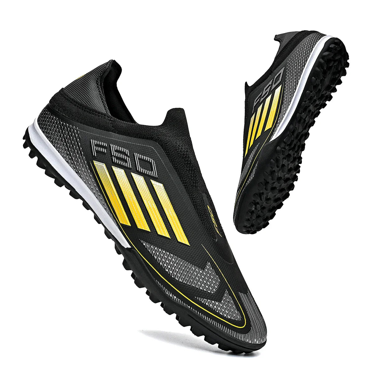 New Men Soccer Shoes Cleats Outdoor Sport Football Boots Non Slip Training Boys Breathable Adult Long Spikes Match Comfortable