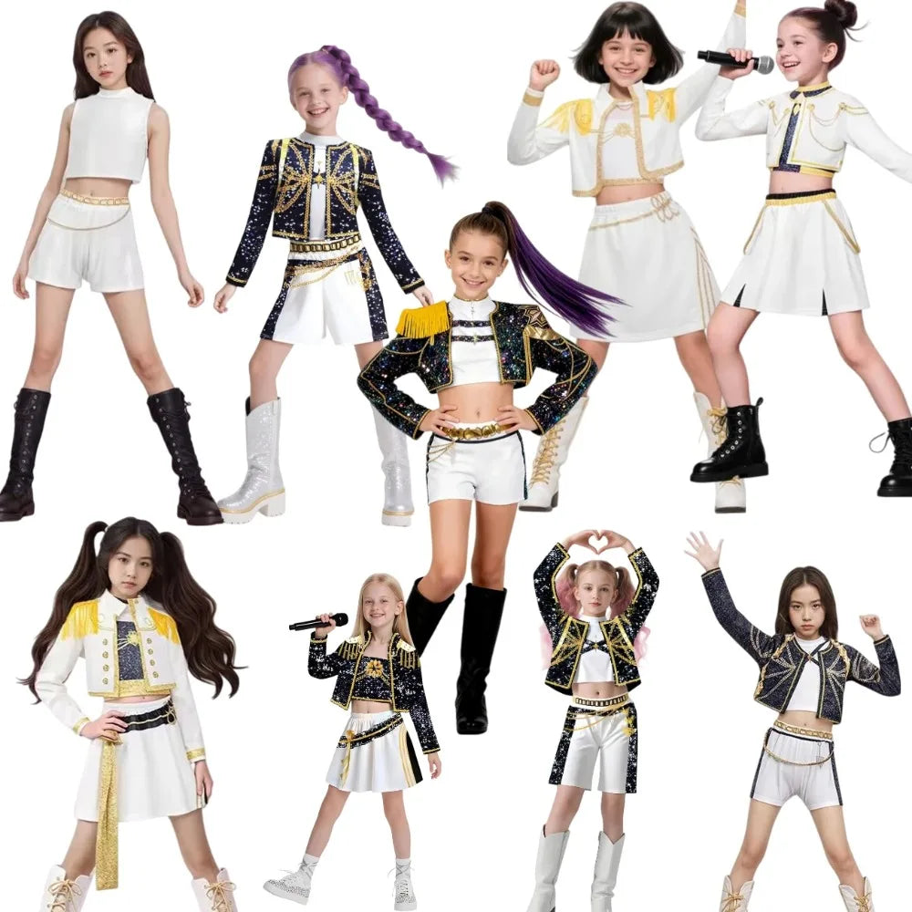 Mira Cosplay Costume kpop Women Girls Halloween Carnival Audlt Kids Child Party Role Playing Outfits